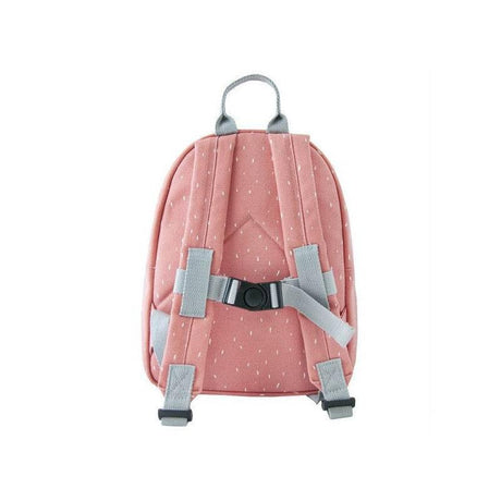 Adorable Mrs Flamingo Kids Backpack by Trixie Baby - Water-Repellent, Adjustable Straps, Perfect for School & Play - Hilstor