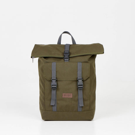 Cliff 25L Khaki Backpack – Durable Cordura Laptop & Travel Bag, Handcrafted in Europe by Noel - Hilstor