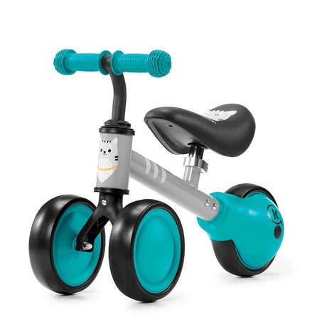 Balance Bike CUTIE – Turquoise | Adjustable First Bike for Toddlers | Lightweight & Safe Design - Hilstor