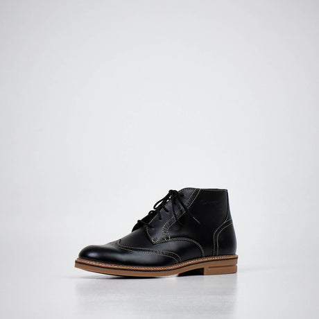 Dark Brown Ankle Boots 424 – Water-Repellent Chukka Boots, Made in Estonia | Comfortable & Stylish - Hilstor