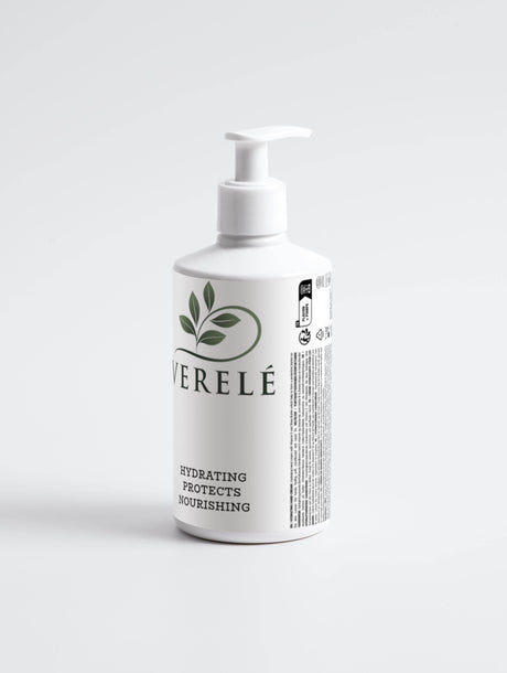 Hydrating Hand Cream with Vitamin E, Shea & Cocoa Butter – Nourishing & Natural Formula – COSMOS NATURAL Certified, Made in Europe by Verelé, 290 ml / 9.81 fl oz - Hilstor