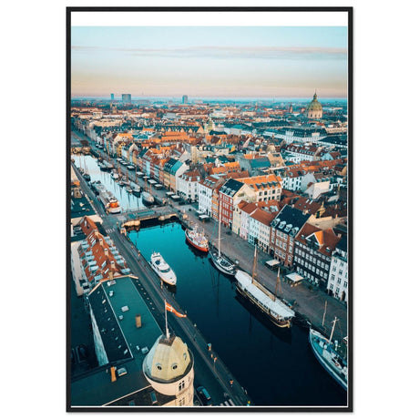 Classic Semi-Glossy Paper Wooden Framed Poster - Hilstor