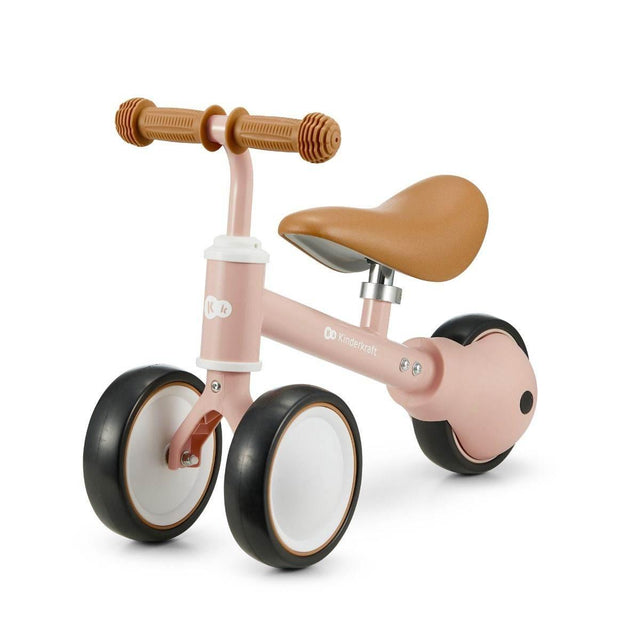 CUTIE Balance Bike – Pastel Pink, Adjustable Saddle, Lightweight & Durable for Toddlers - Hilstor