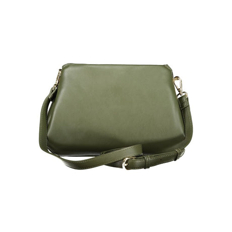 Mario Valentino Verde Polyurethan Dame Skuldertaske