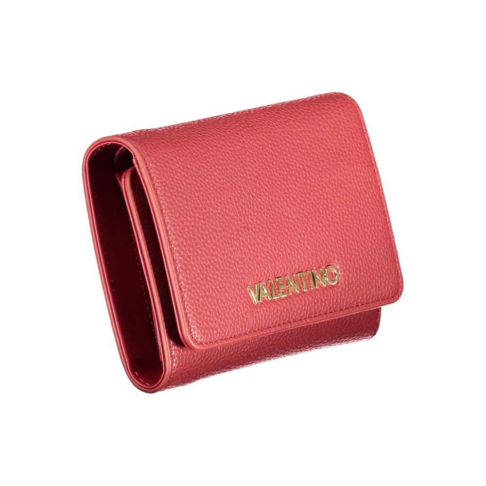 Mario Valentino Red Polyurethane Women Wallet