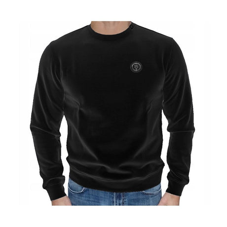 Plein Sport Sort Bomuldssweatshirt