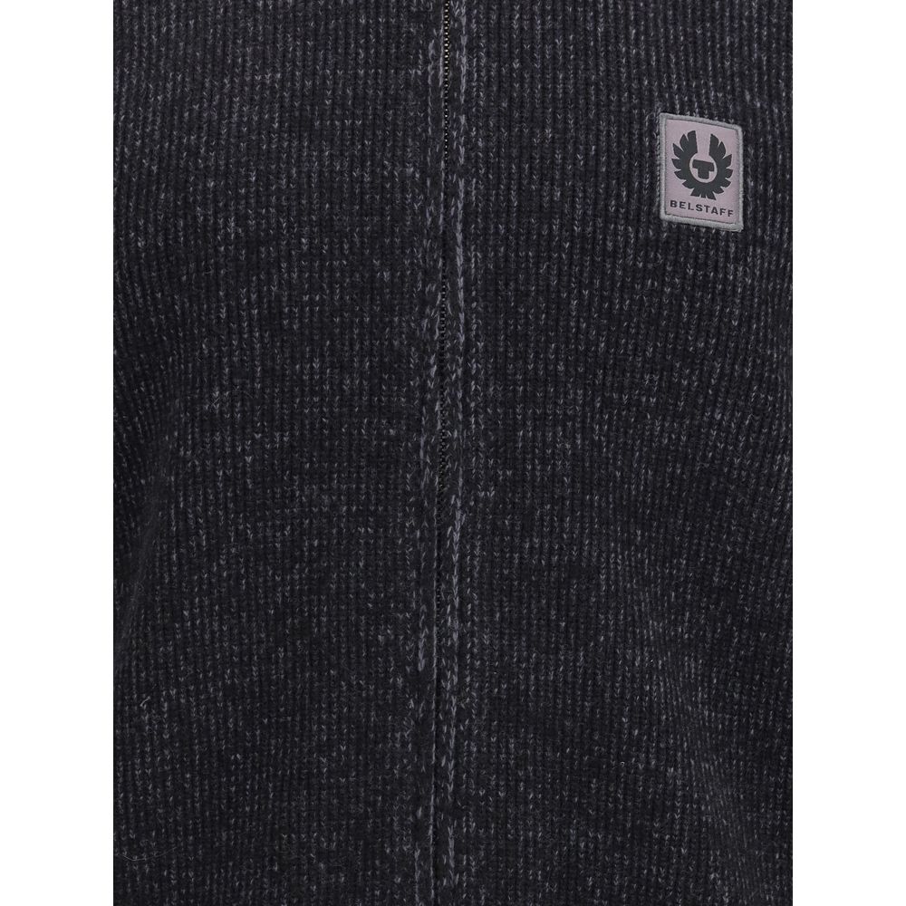 Belstaff Gray Wool Sweatshirt