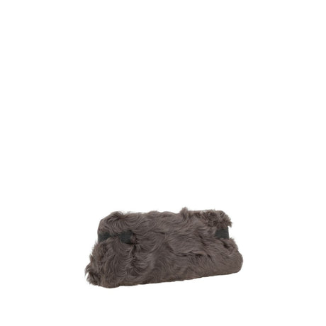 Brunello Cucinelli clutchtaske i brun pels