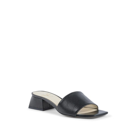 19V69 Italia gröna lädersandaler med platå