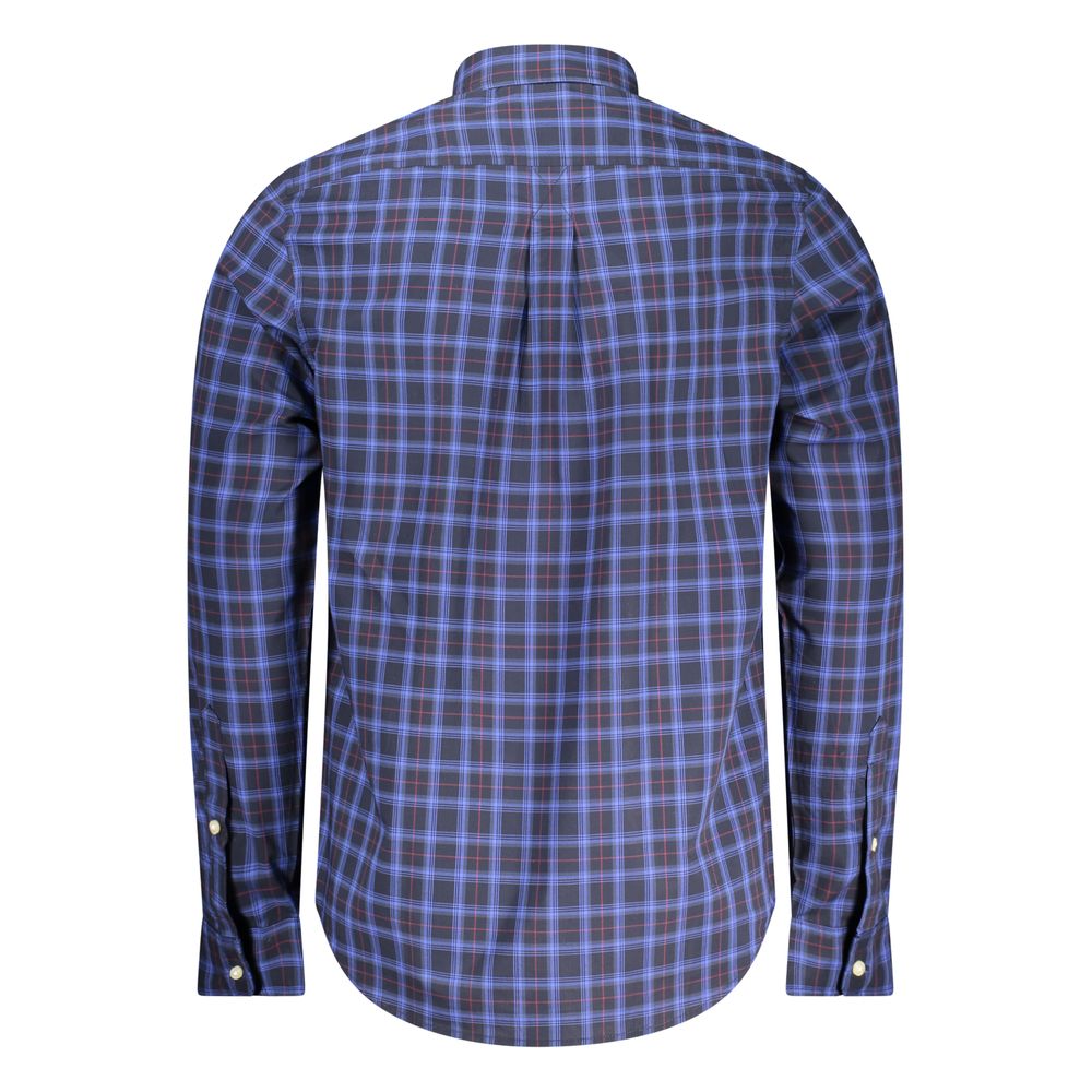 Timberland Blu Cotton Men Shirt