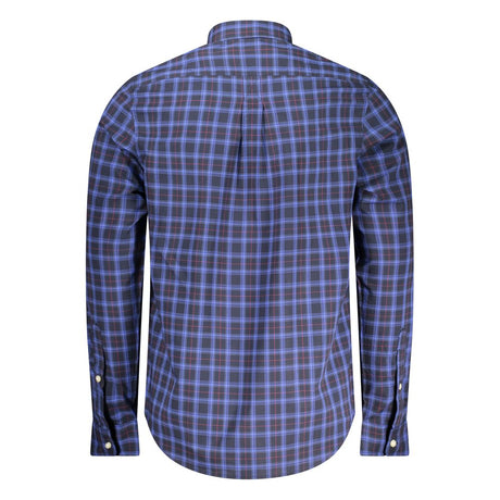 Timberland Blu Cotton Men Shirt