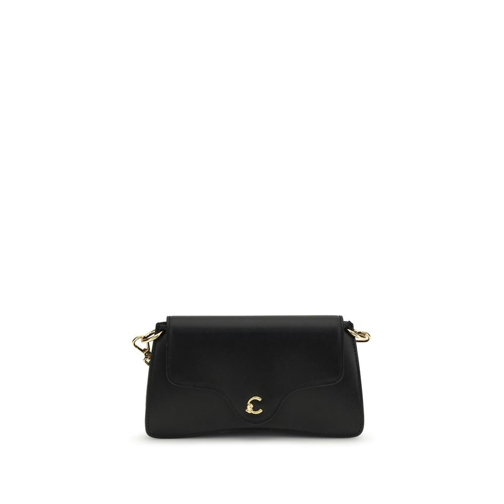 Coccinelle Black Calf Leather Bos Taurus Clutch Bag