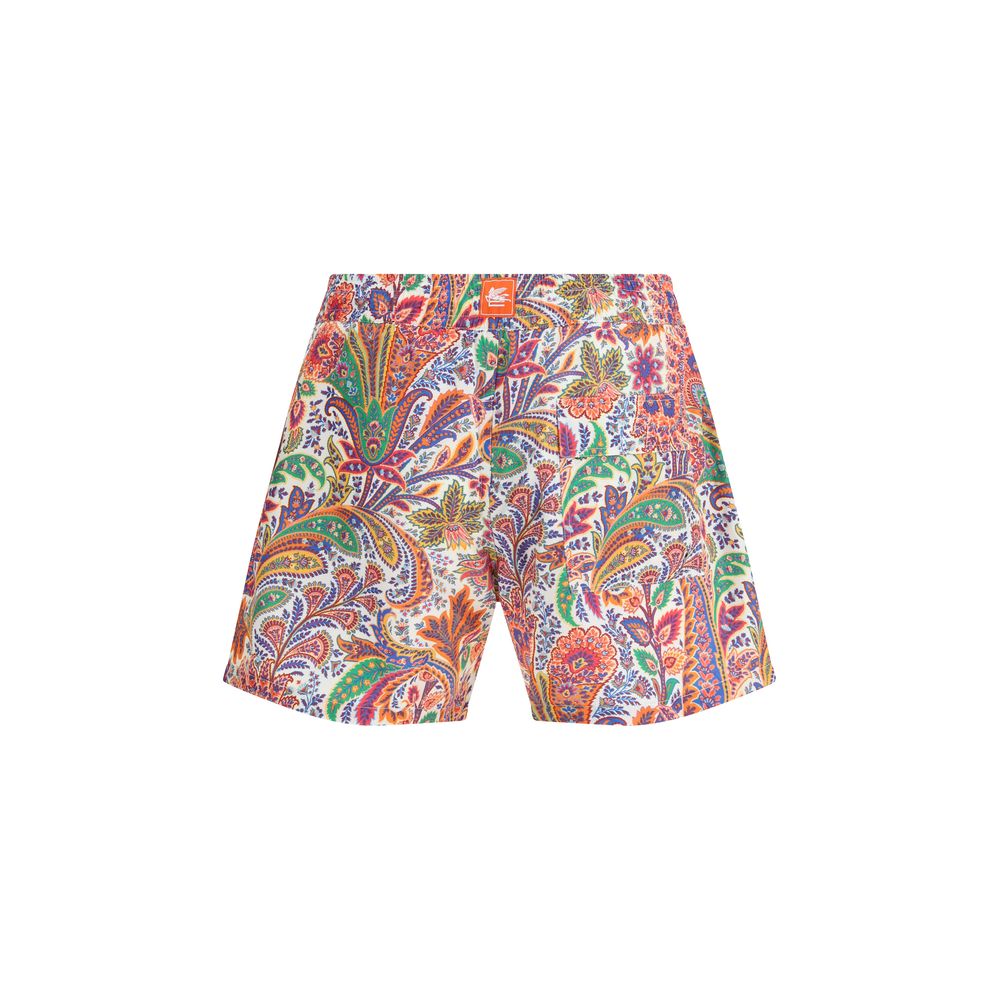 Etro Multicolor Polyester Short And Mini Shorts