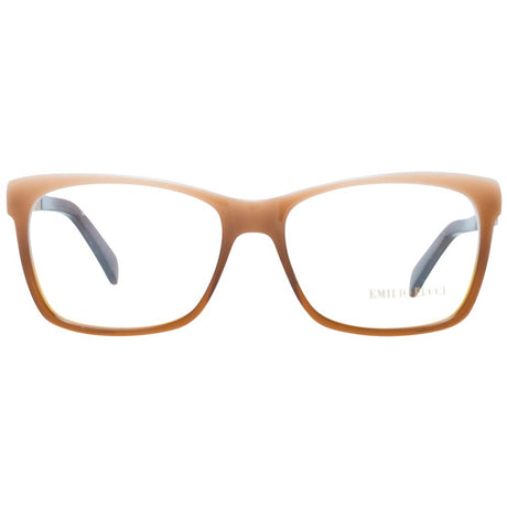 Emilio Pucci Brown Plastic Glasses (Frames)