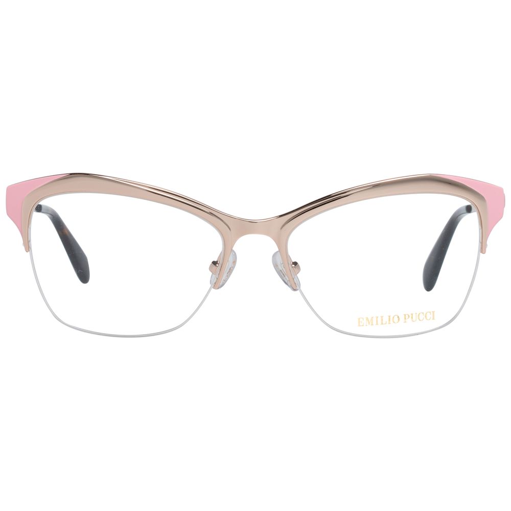 Emilio Pucci Gold Metal Glasses (Frames)