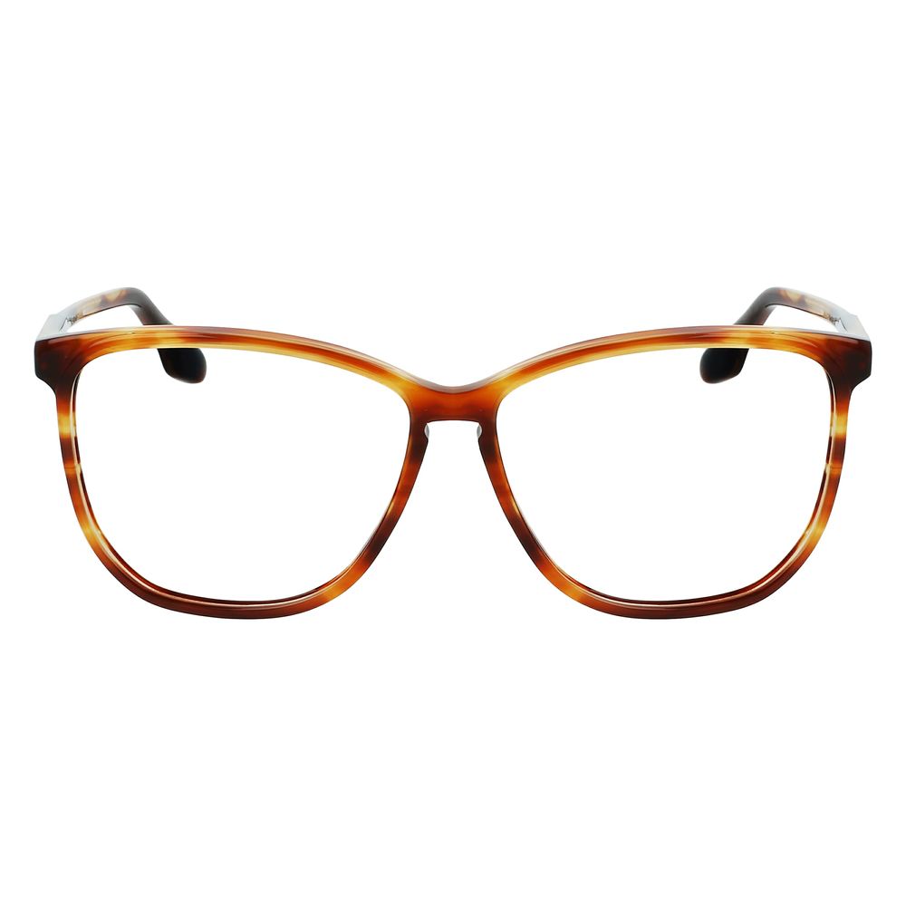 Victoria Beckham Brown Acetate Glasses (Frames)