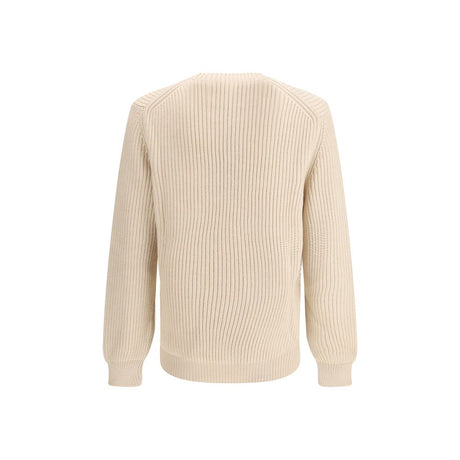 Fendi Beige Wool Oves Aries Sweatshirt