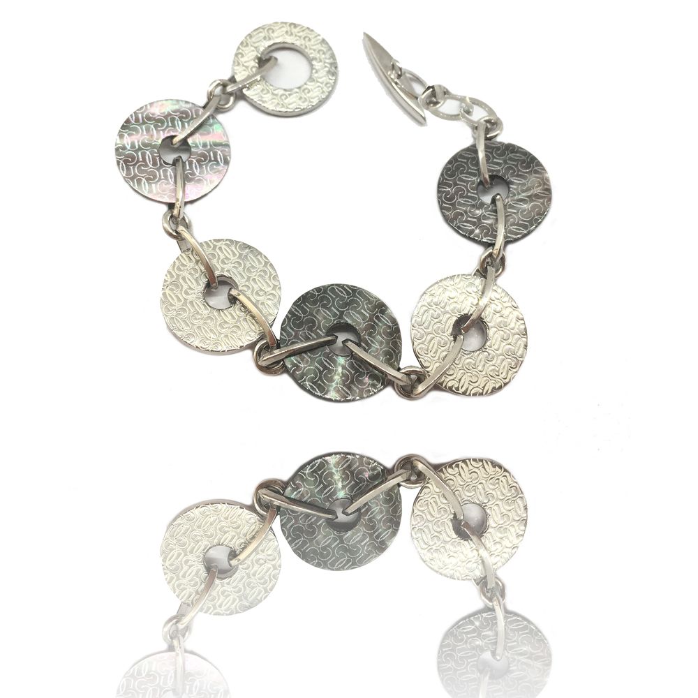 GC Silver Stainless Steel Bracelet