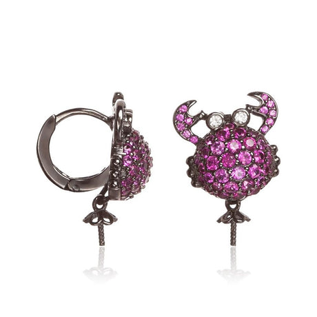 Lancaster Bicolor Silver Earrings