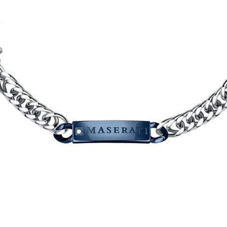 Maserati Gray Stainless Steel Bracelet
