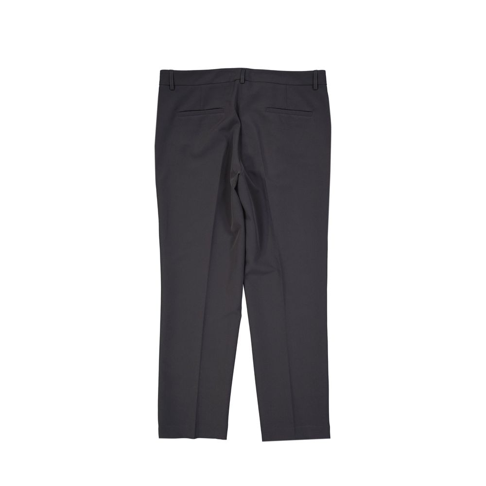 BLANCA VITA Gray Elastane Cropped Pants