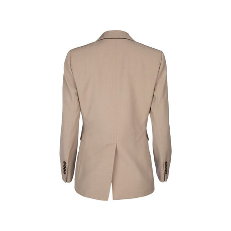 Brunello Cucinelli Beige Virgin Wool Blazer