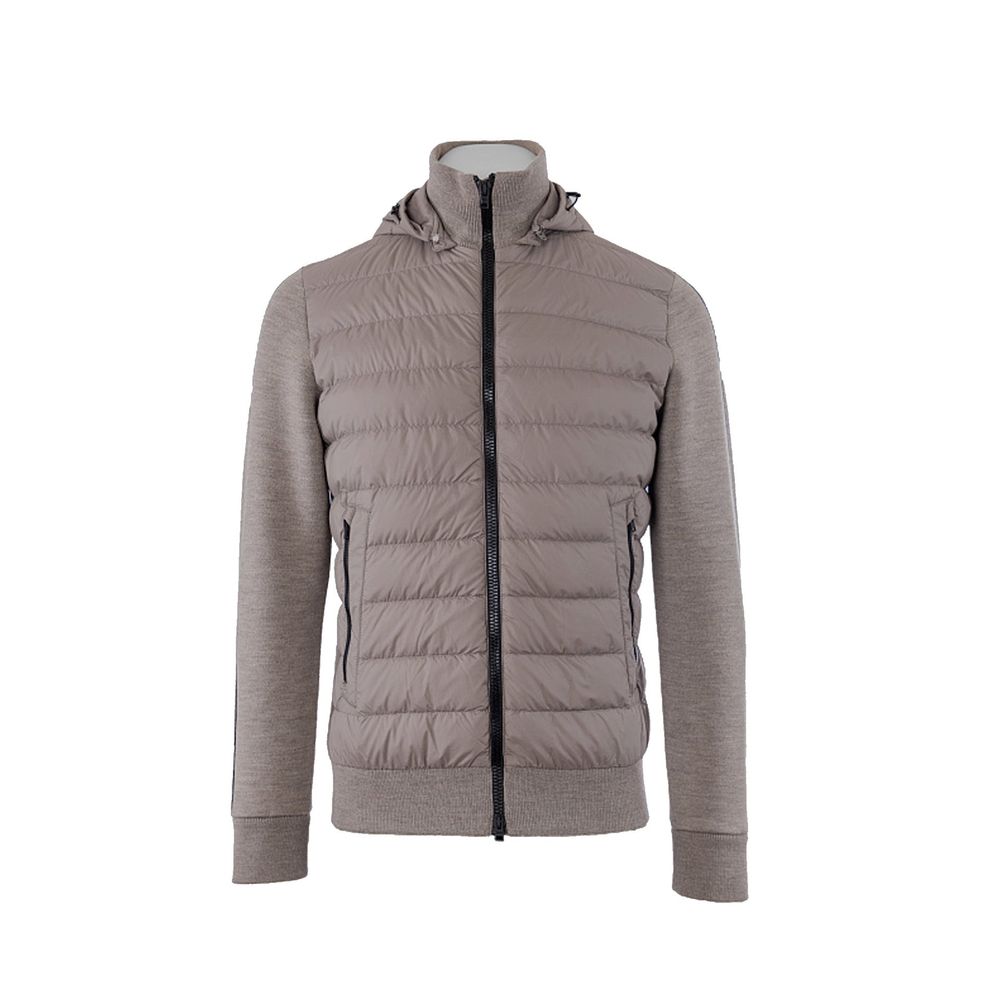 Herno Brown Wool Bomber