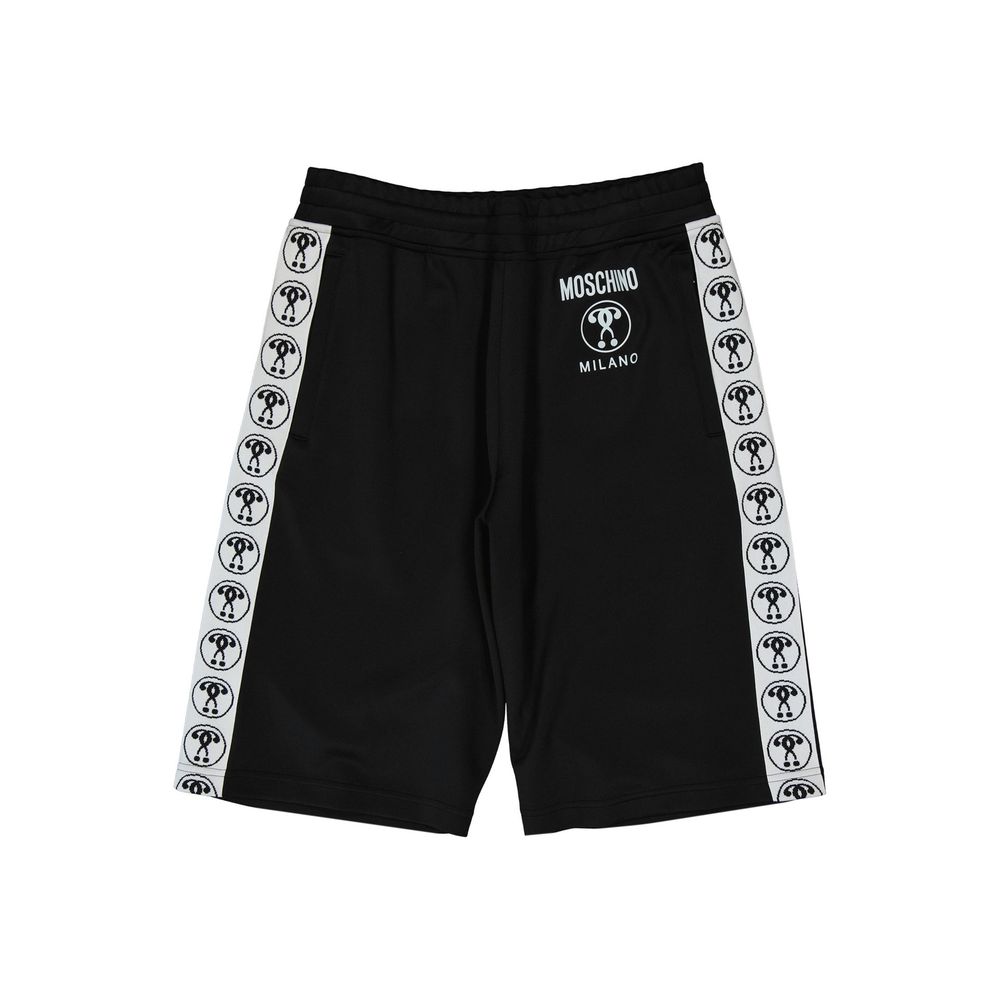 Moschino Couture Black Elastane Shorts