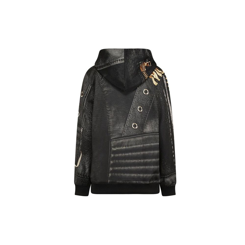 Moschino Couture Black Polyester Sweatshirt