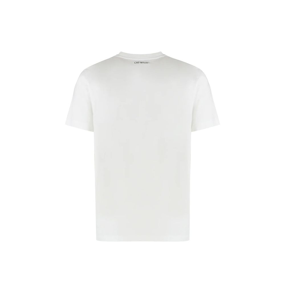 Off-White White Cotton T-Shirt