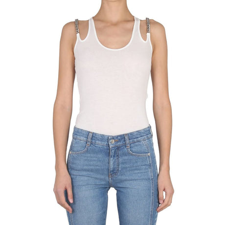 Stella McCartney White Cotton Tank Tops