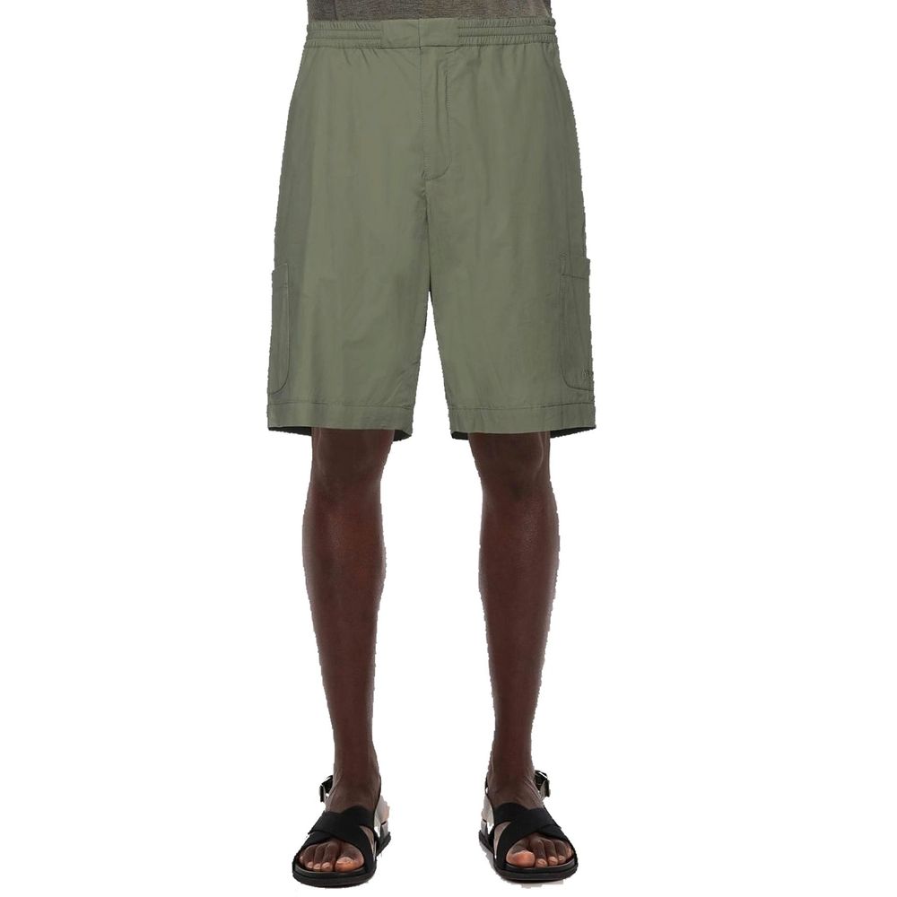 Ambush Bicolor Cotton Bermuda Shorts