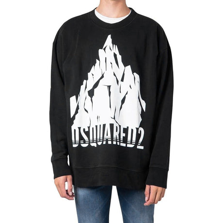 Dsquared² Black Cotton Sweatshirt