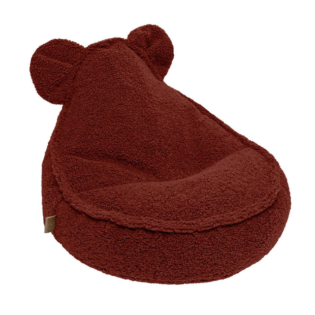 MeowBaby® Bearly Sako Bag – Teddy Brown | Comfortable & Stylish Pouf | Made in Europe - Hilstor
