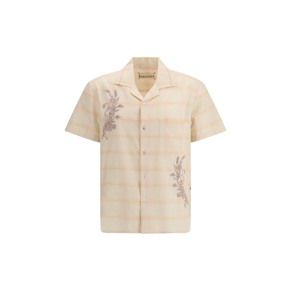 Baziszt Multicolor Cotton Shortsleeve Shirt