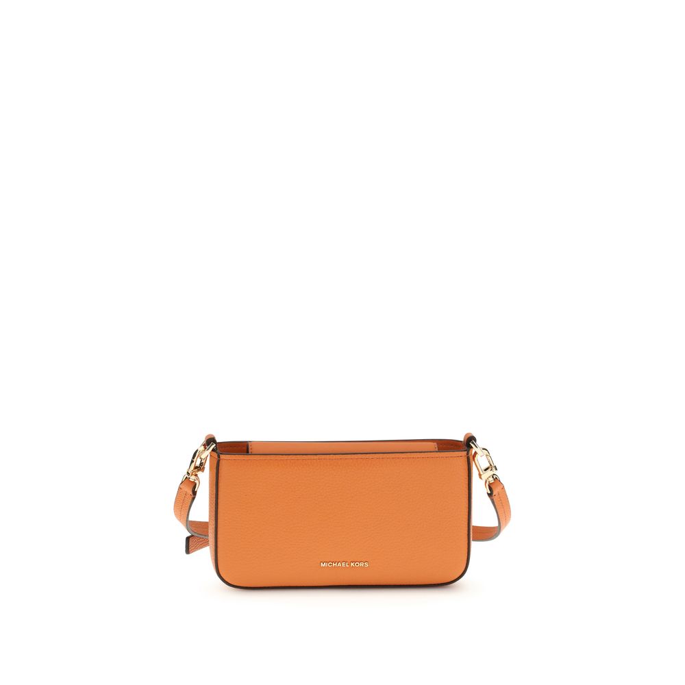 Michael Kors Orange Calf Leather Bos Taurus Wallet