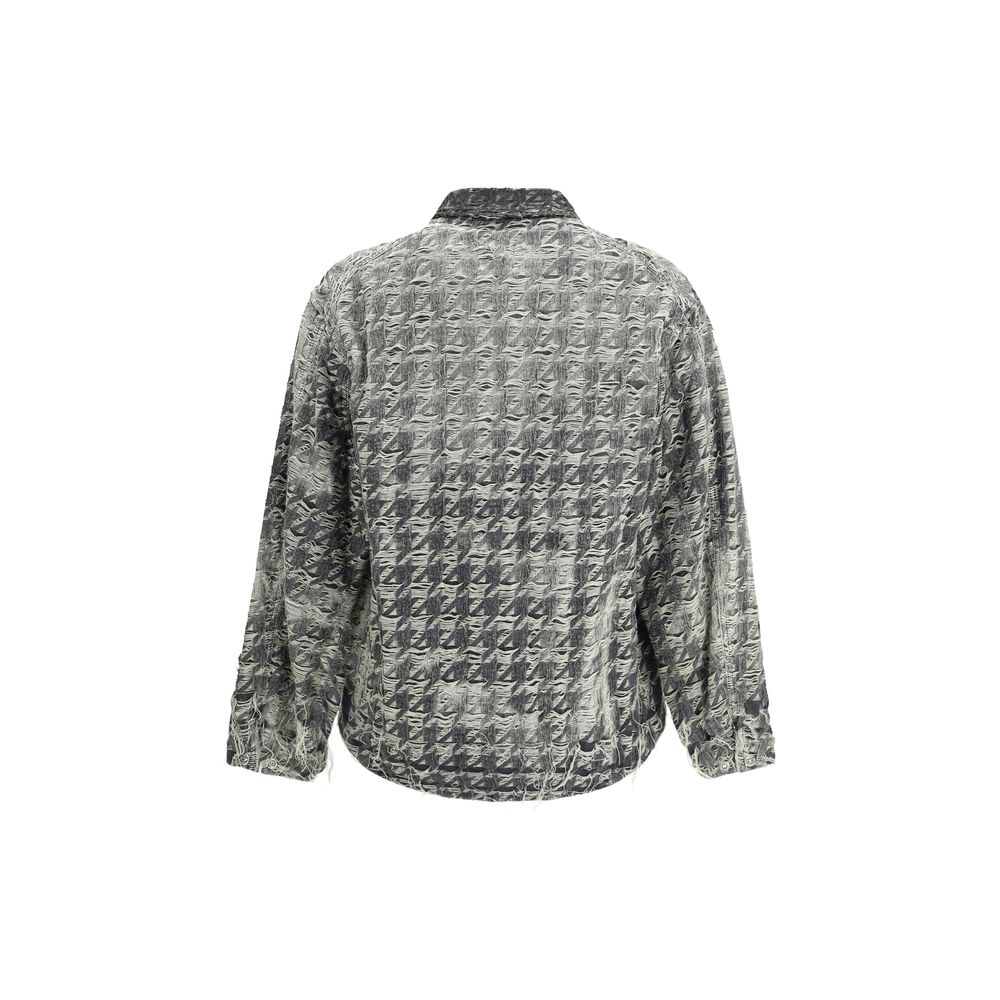 Diesel Multicolor Cotton Denim Jacket