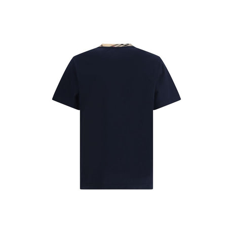 Burberry Blue Cotton T-Shirt