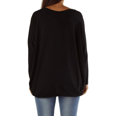 Met Black Viscose T-Shirt