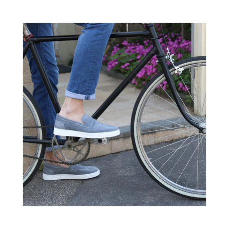 Duca di Morrone Blue Leather Moccassin