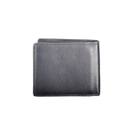 Tommy Hilfiger Blue Leather Men Wallet