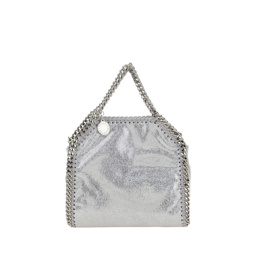 Stella McCartney Silver Polyester Shoulder Bag
