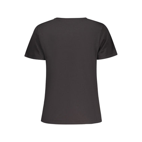 Pepe Jeans Black Cotton Women T-Shirt