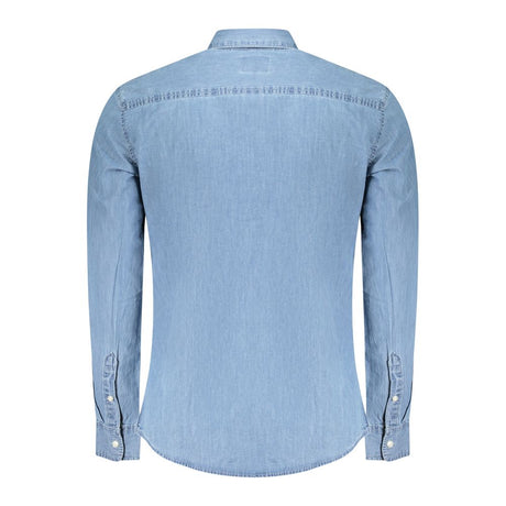 Pepe Jeans Azzurro Cotton Men Shirt