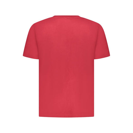 Pepe Jeans Red Cotton Men T-Shirt