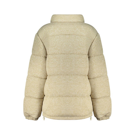 Guess Jeans Beige Polyester Coat