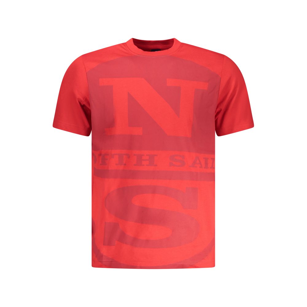 North Sails Rosso Cotton Men T-Shirt