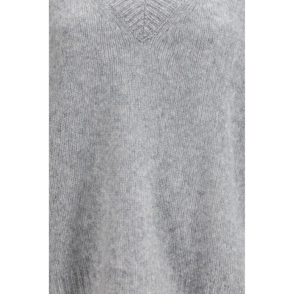 Lisa Yang Gray Cashmere Sweatshirt