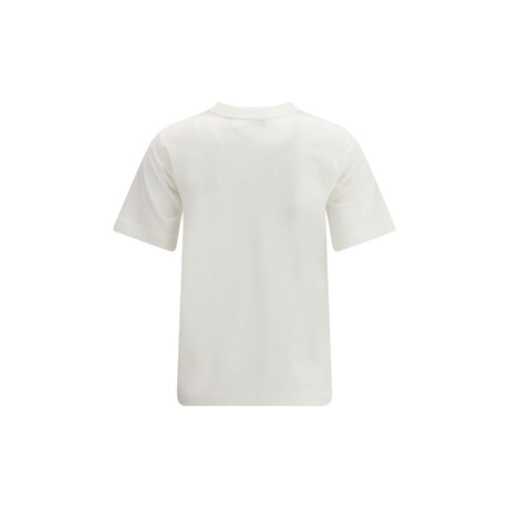 Burberry White Cotton T-Shirt