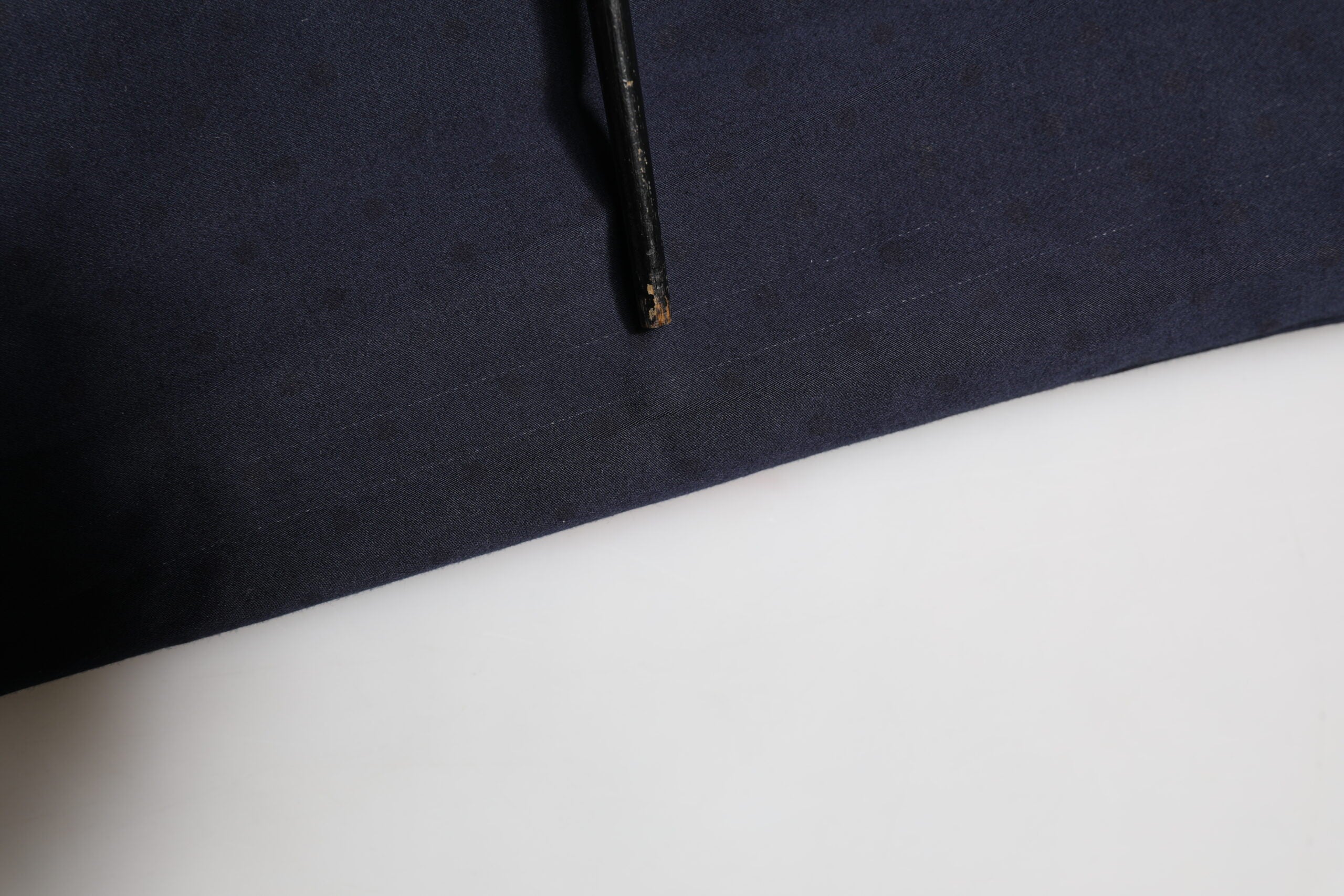 Domenico Tagliente Navy Blue Straight Chino Mid Waist Pants